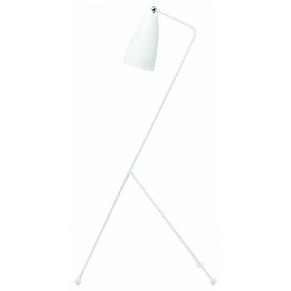 Lucille White Metal Floor Lighting