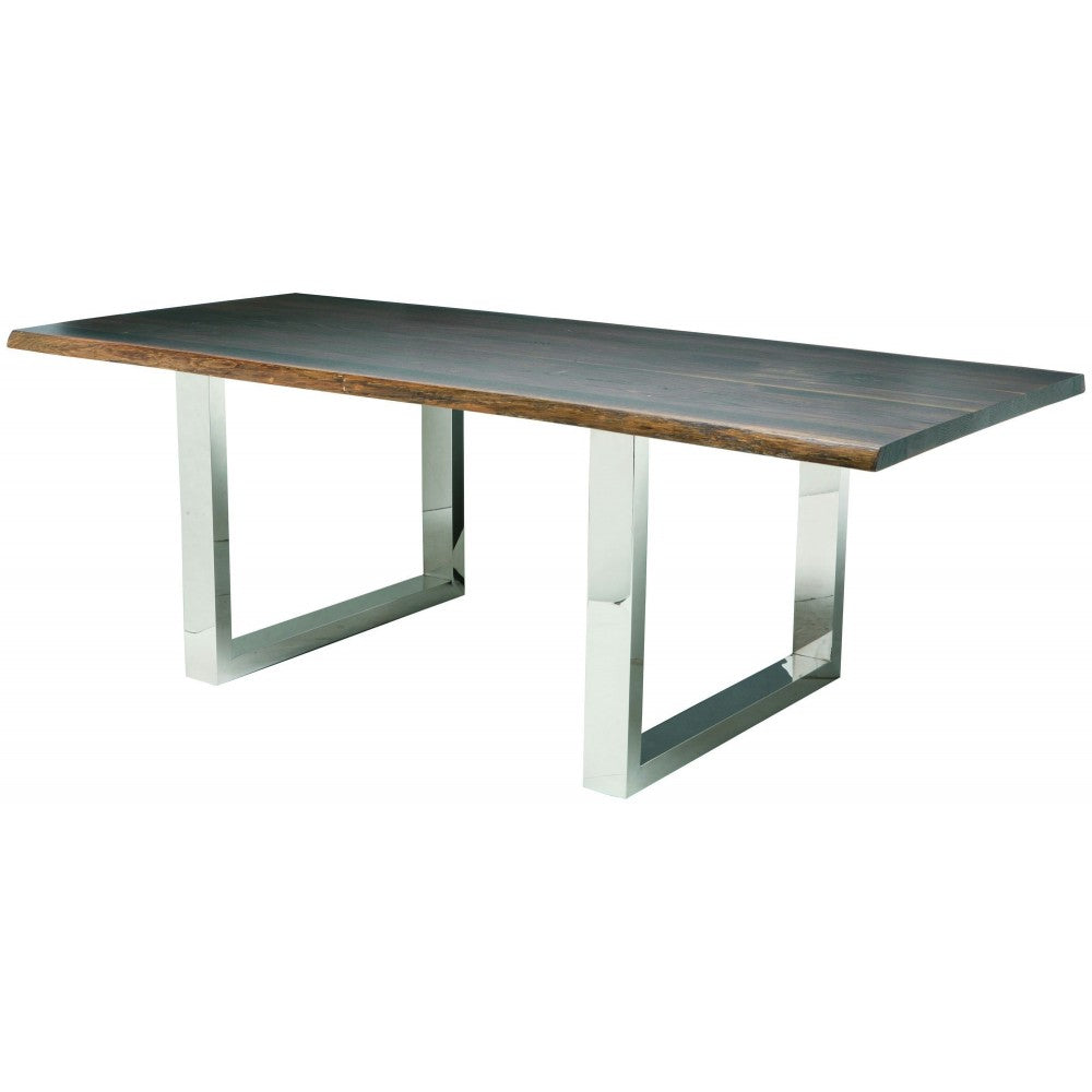 Lyon Seared Wood Dining Table, HGSR187