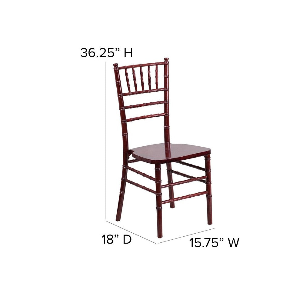 Mahogany Wood Chiavari Chair