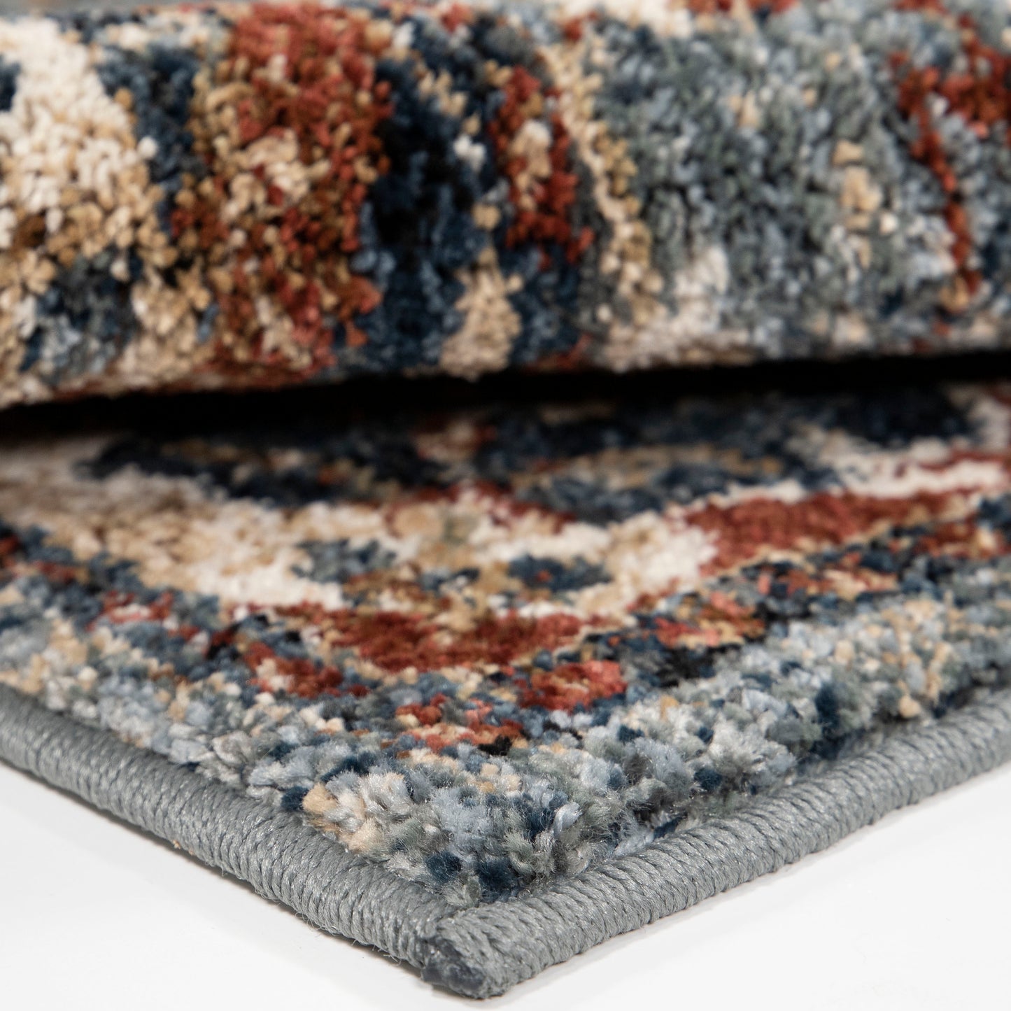 Orian American Heritage Persian Border Indigo 20"X34"