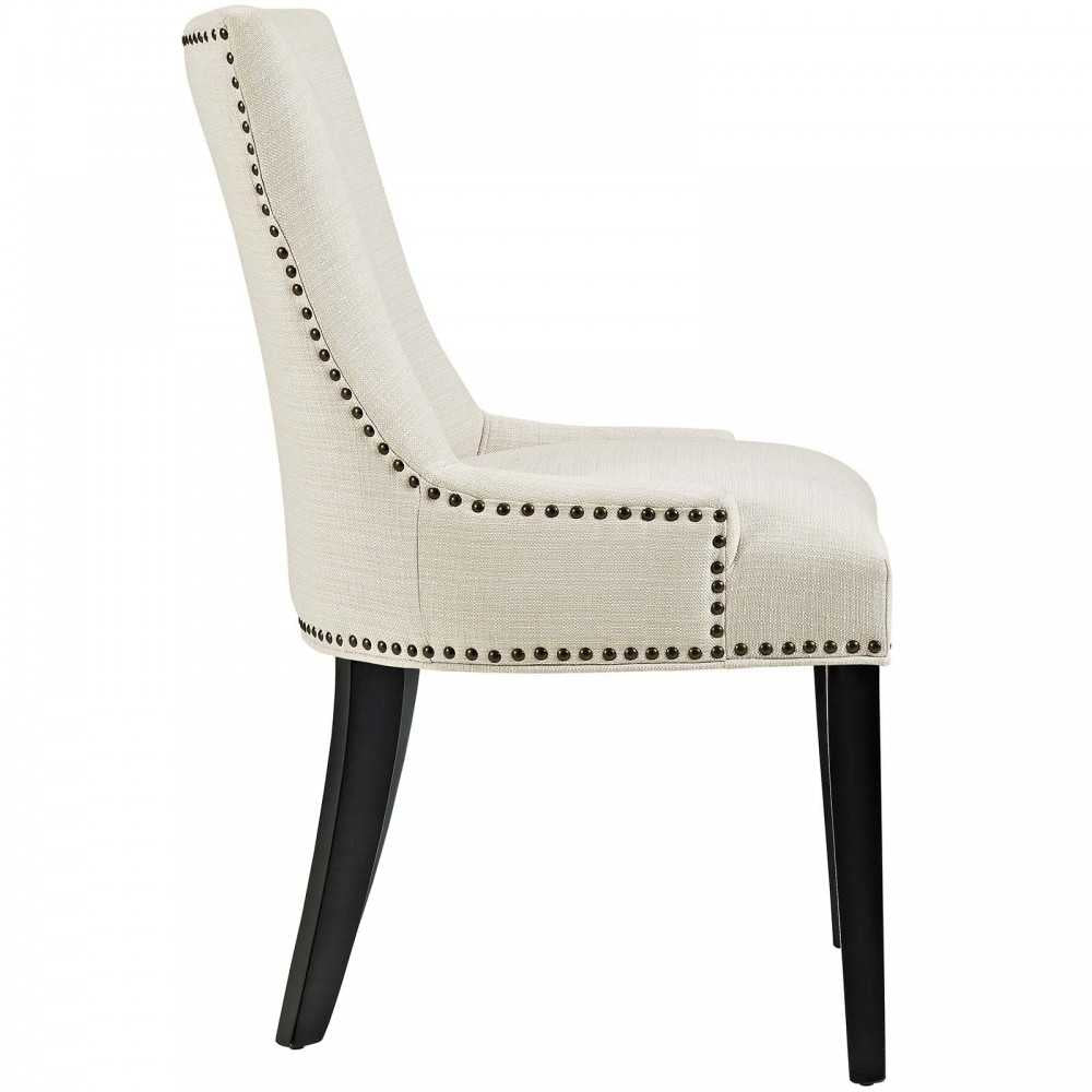 mar Dining Side Chair Fabric Set of 2, Beige