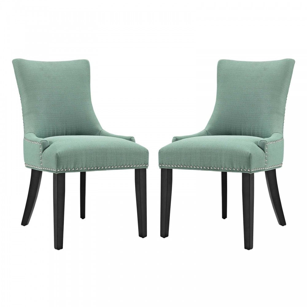 mar Dining Side Chair Fabric Set of 2, Laguna