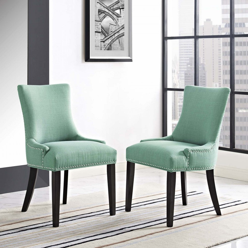 mar Dining Side Chair Fabric Set of 2, Laguna
