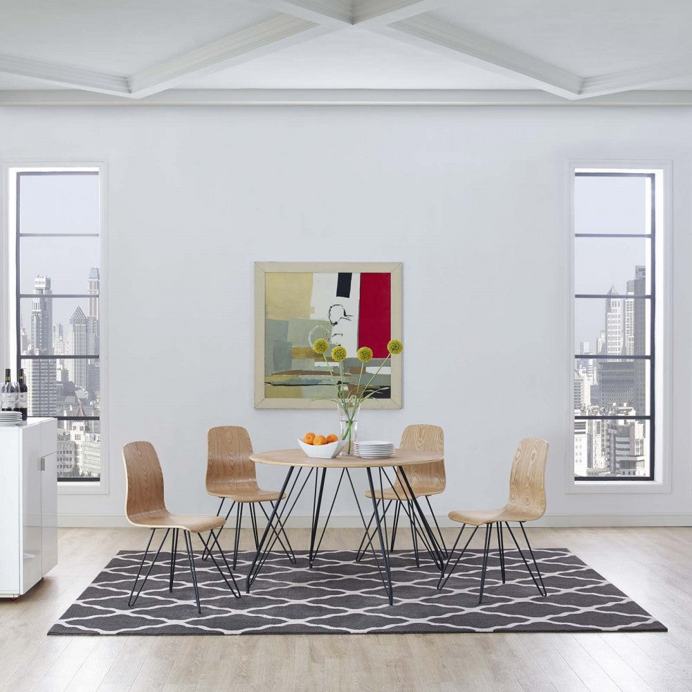 Marja Moroccan Trellis 8x10 Area Rug, Charcoal and Ivory