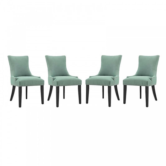 Marquis Dining Chair Fabric Set of 4, Laguna