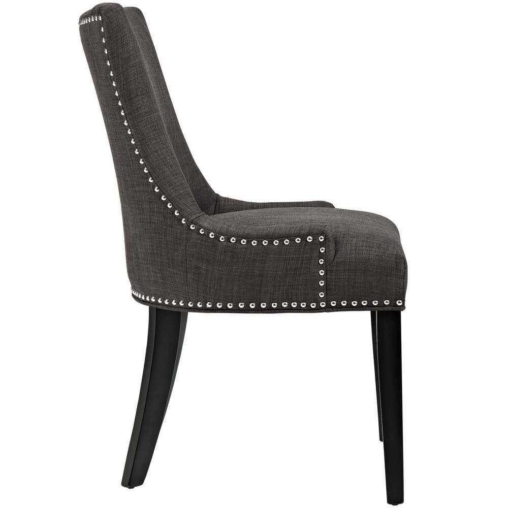 Marquis Fabric Dining Chair, Brown