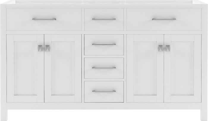 Caroline 60" Cabinet Only in White