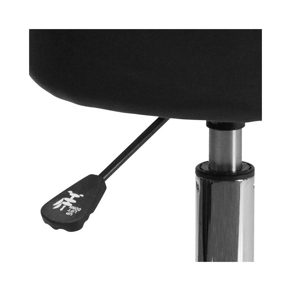 Medical Ergonomic Stool with Chrome Base