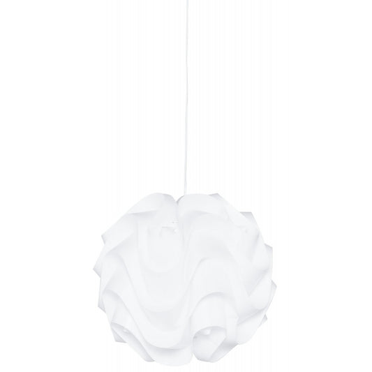 Meringue White Polymer Pendant Lighting, HGVF109