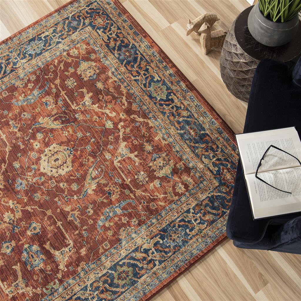 Palmetto Living Ankara Red 7'10" x 10'10"