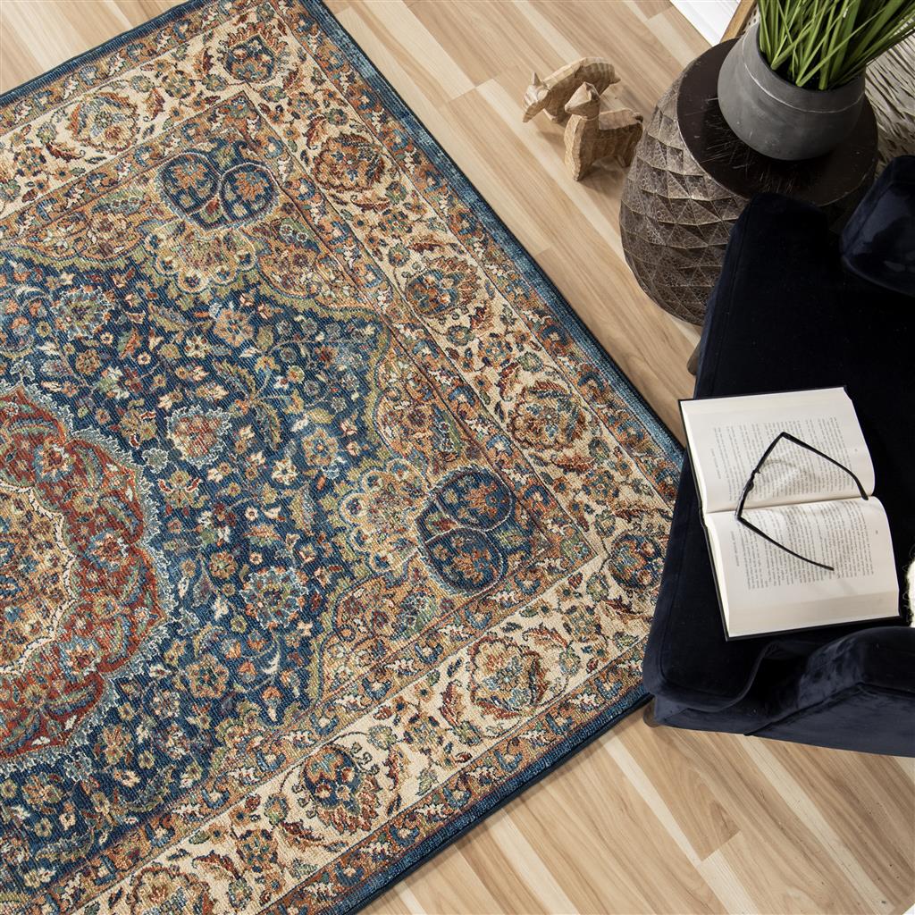Palmetto Living Rochester Navy 7'10" x 10'10"