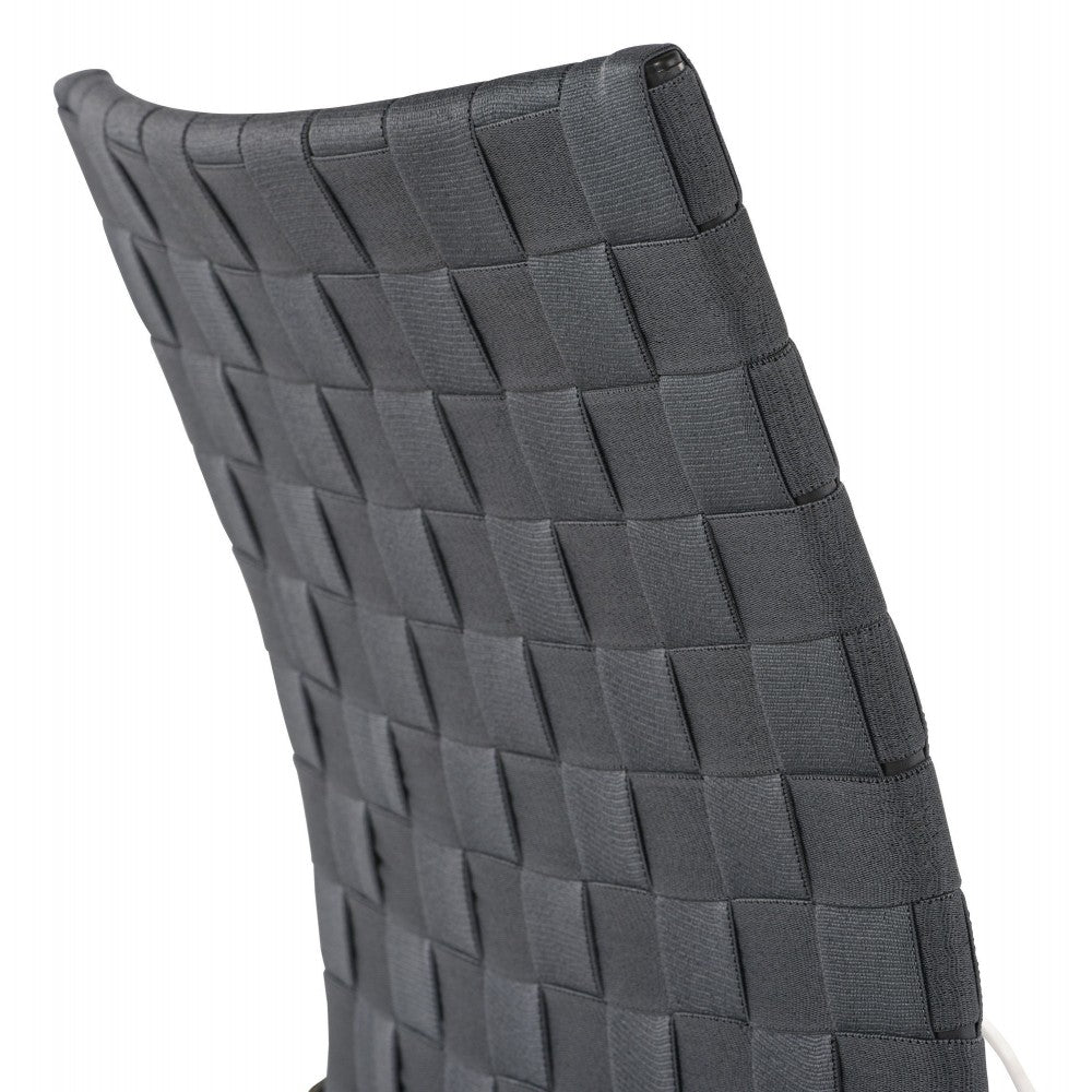 Mia Gray Naugahyde Office Chair