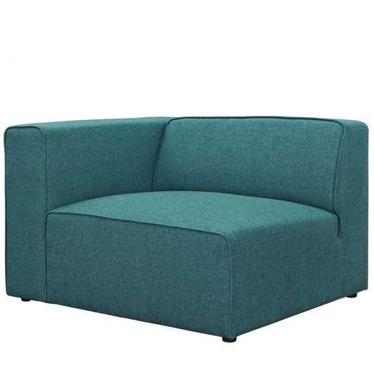 Mingle Fabric Left-Facing Sofa, Teal