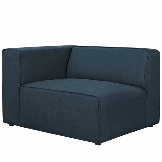 Mingle Fabric Left-Facing Sofa, Blue