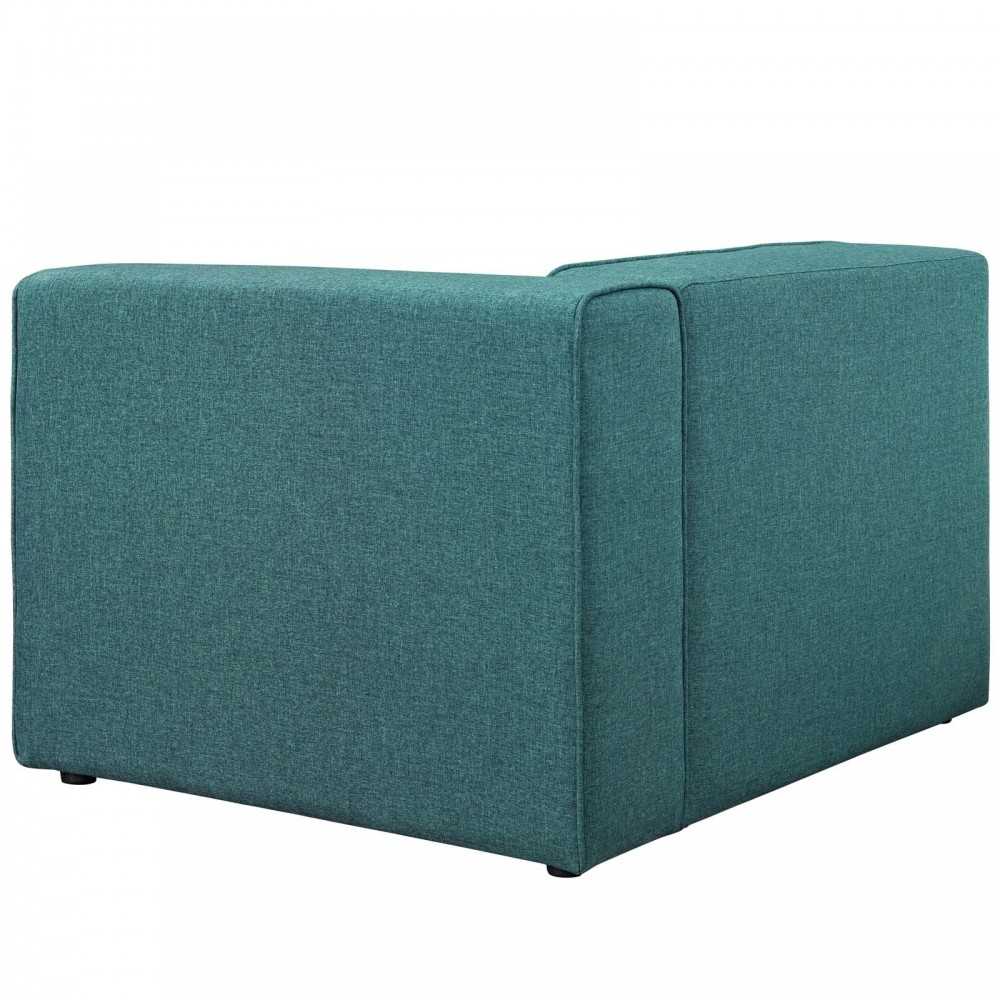 Mingle Fabric Right-Facing Sofa, Teal