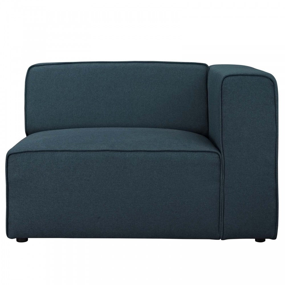 Mingle Fabric Right-Facing Sofa, Blue