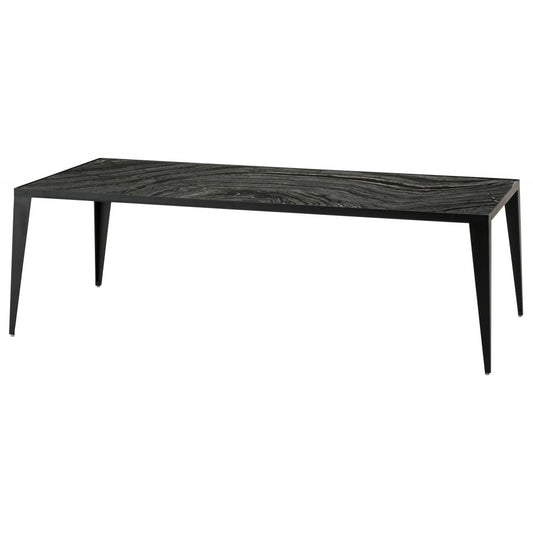 Mink Black Wood Vein Stone Coffee Table, HGNA139