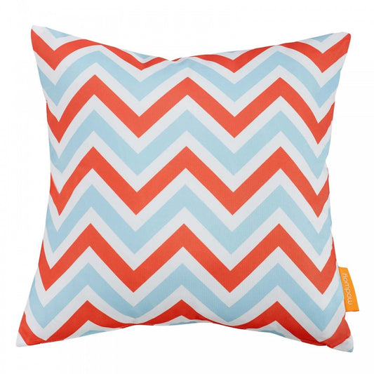 Modway Outdoor Patio Single Pillow, Zig-Zag