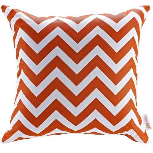 Modway Outdoor Patio Single Pillow, Chevron