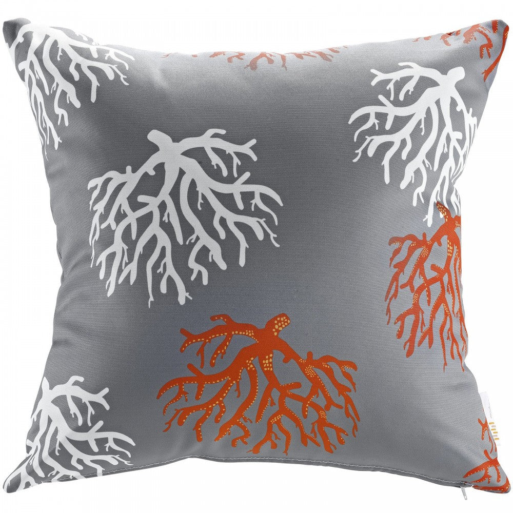 Modway Two Piece Outdoor Patio Pillow Set, Orchard