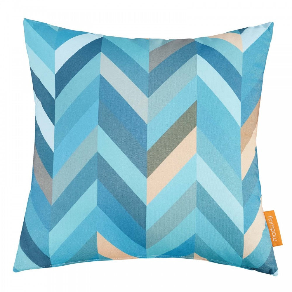 Modway Two Piece Outdoor Patio Pillow Set, Wave