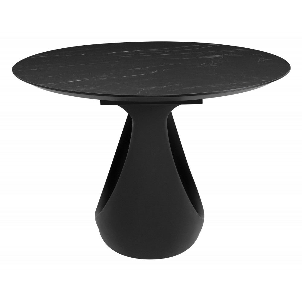 Montana Black Ceramic Dining Table, HGNE274