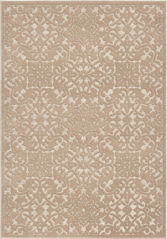 Orian Boucle' Biscay Driftwood 93"X130"