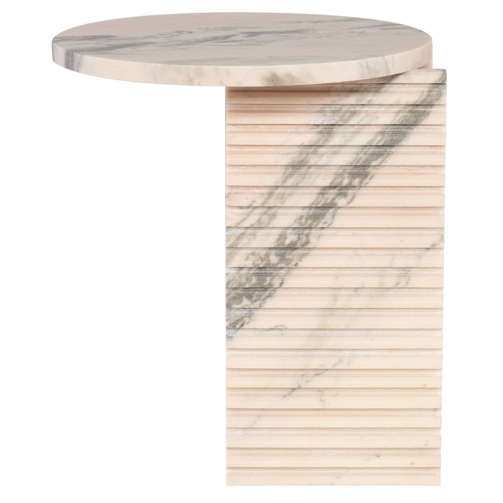 Mya Rosa Stone Side Table