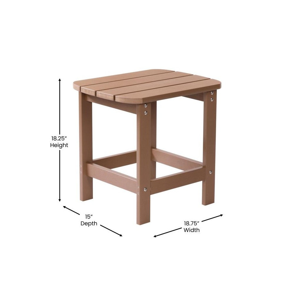 NAT Cedar Adirondack Table