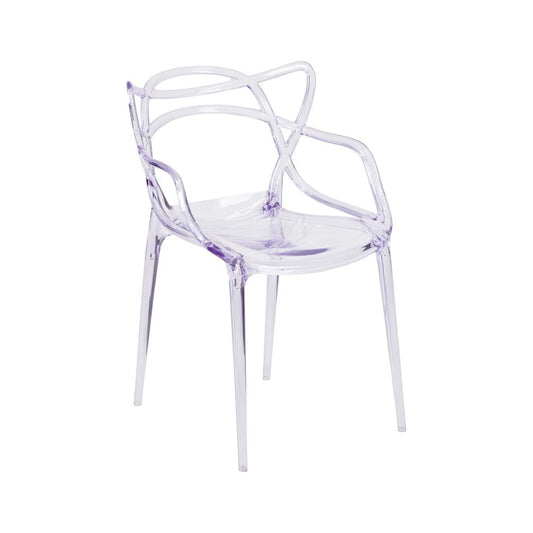 Nesting Series Transparent Stacking Side Chair