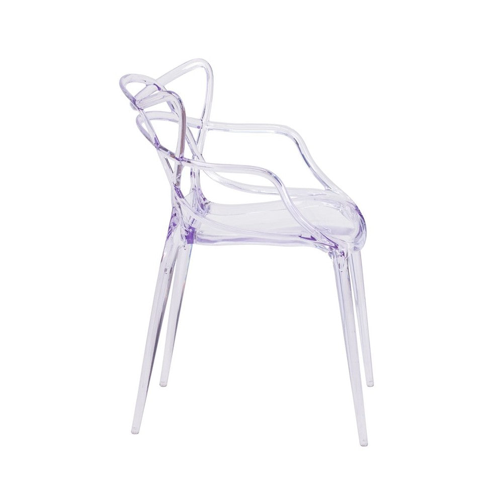 Nesting Series Transparent Stacking Side Chair