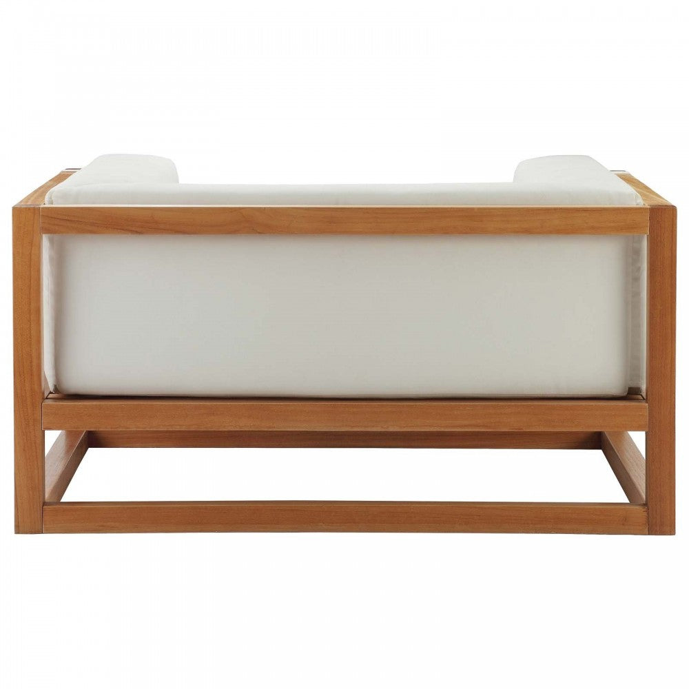 Newbury Accent Lounge Outdoor Patio Premium Grade A Teak Wood Armchair