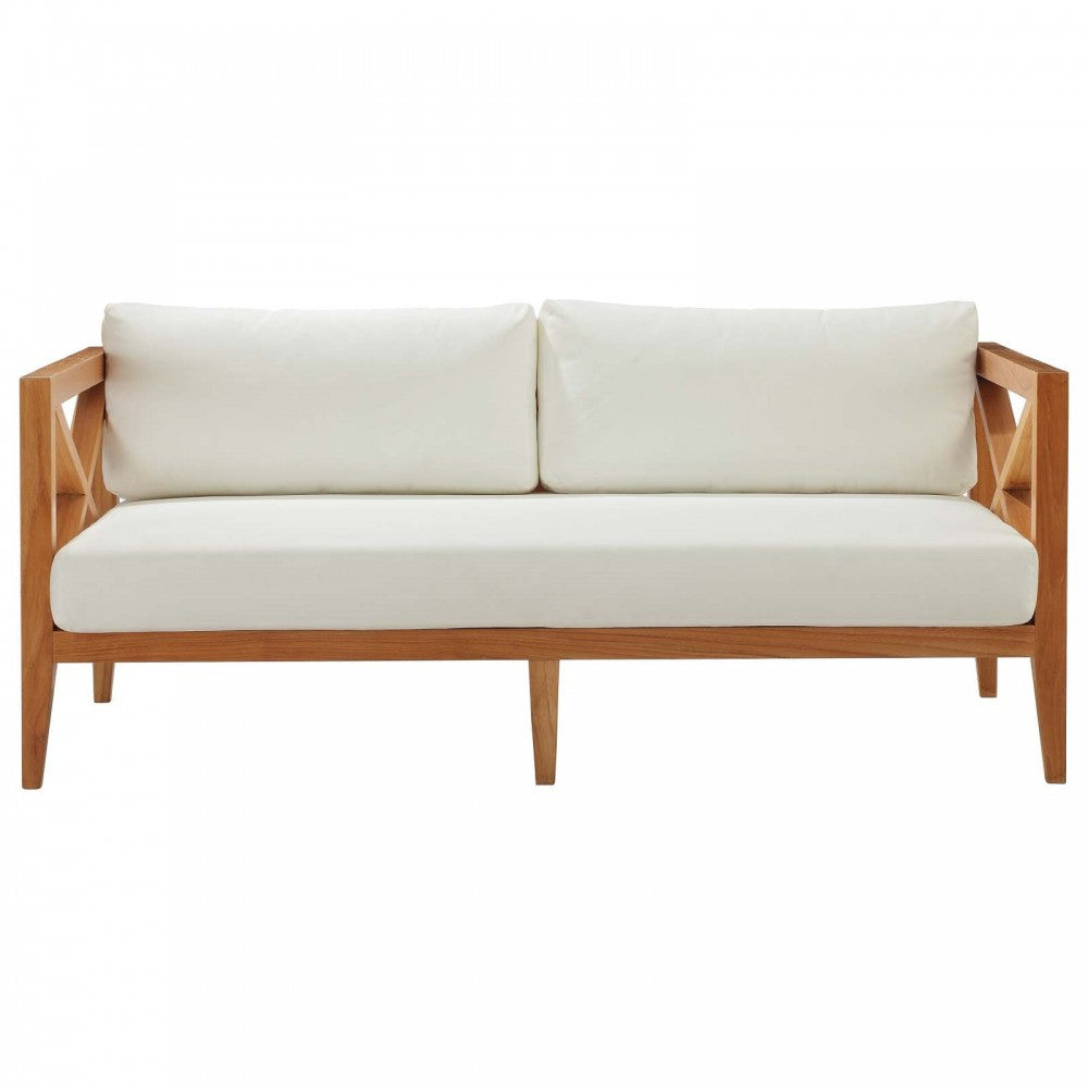 Northlake Outdoor Patio Premium Grade A Teak Wood Sofa