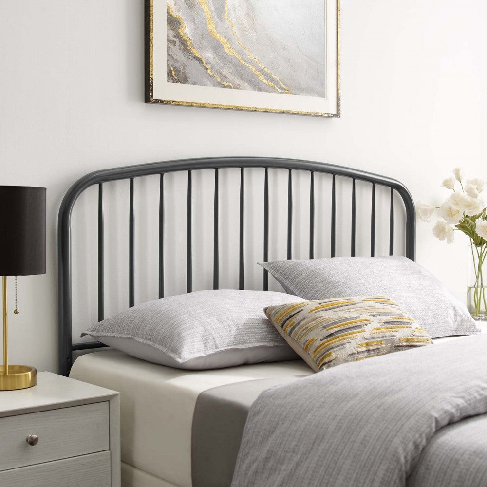 Nova Full Metal Headboard, Gray