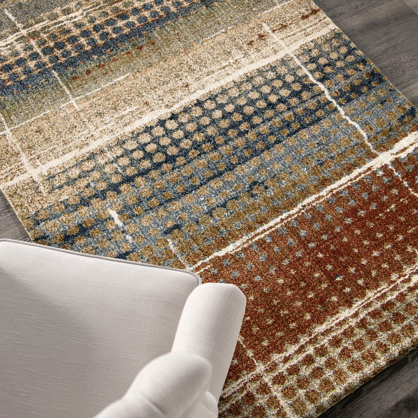 Palmetto Living Delgado Multi 5'3" x 7'6"