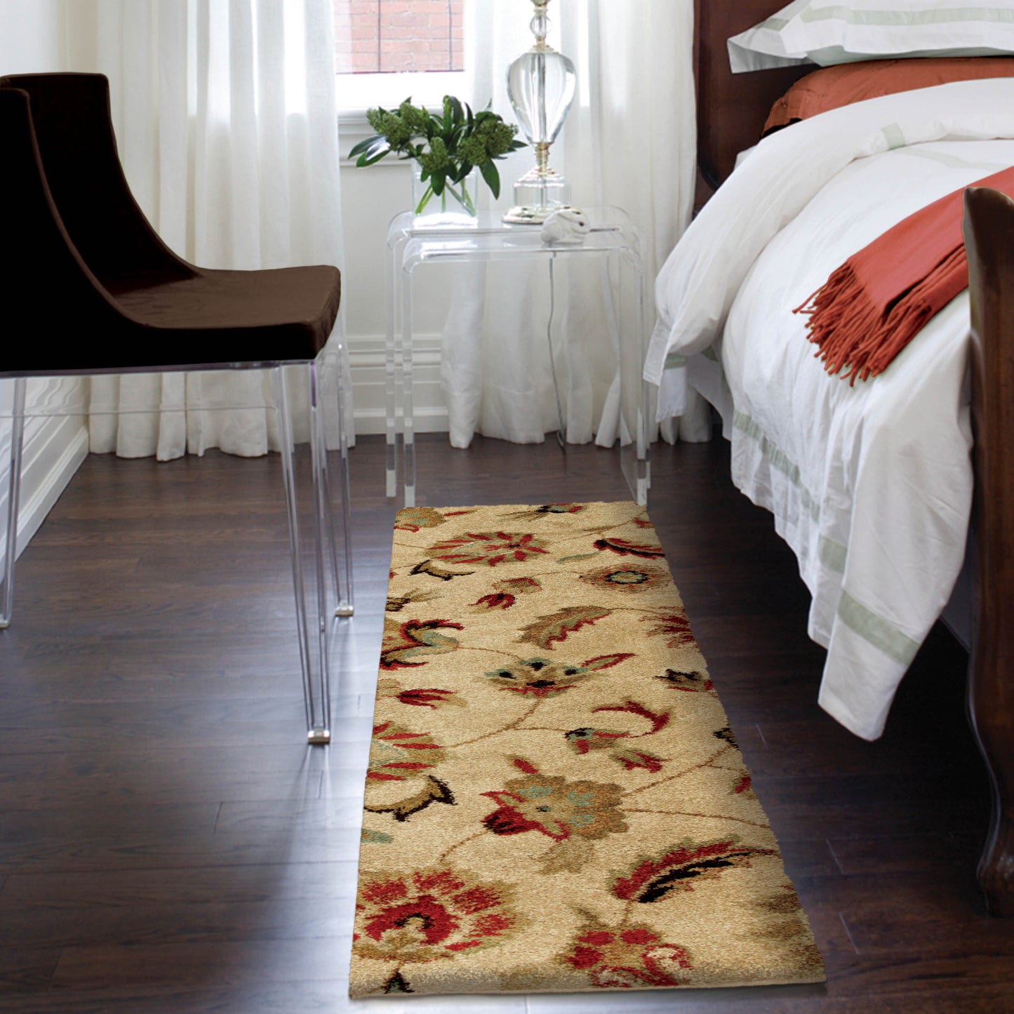 Orian Wild Weave London Bisque 27"X96"