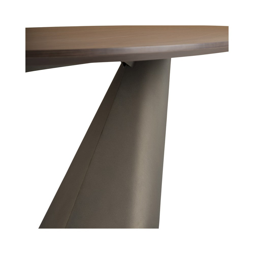 Oblo Walnut Wood Dining Table, HGNE117