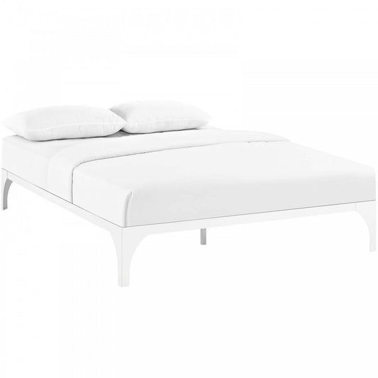 Ollie Full Bed Frame, White