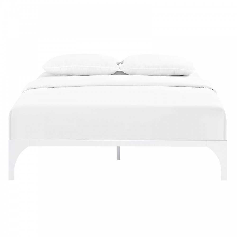 Ollie Full Bed Frame, White