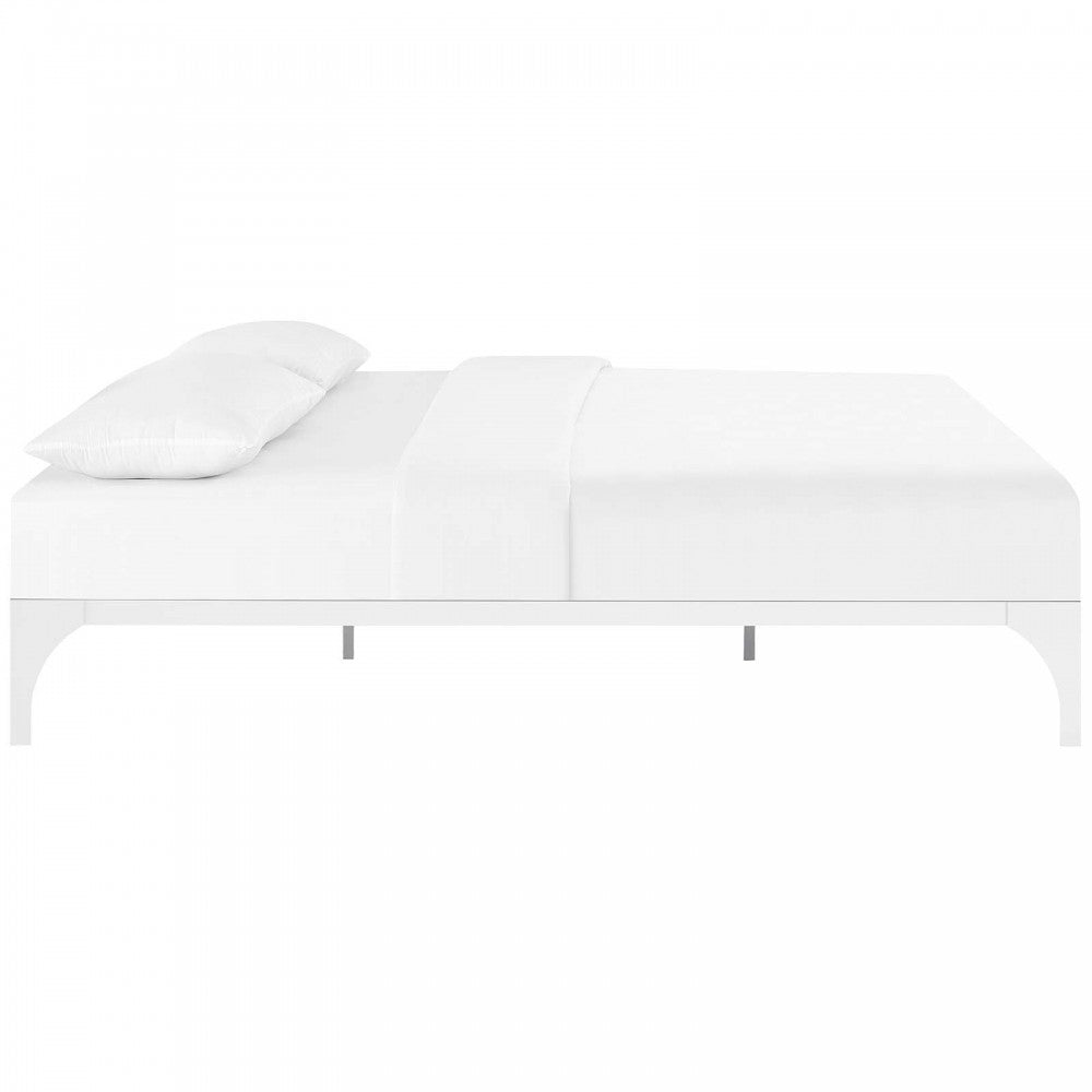 Ollie Full Bed Frame, White