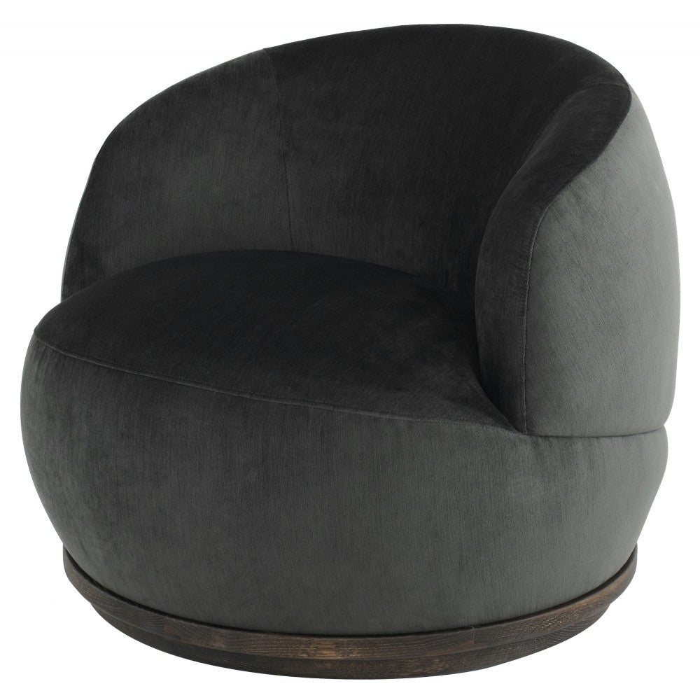 Orbit Pewter Fabric Occasional Chair