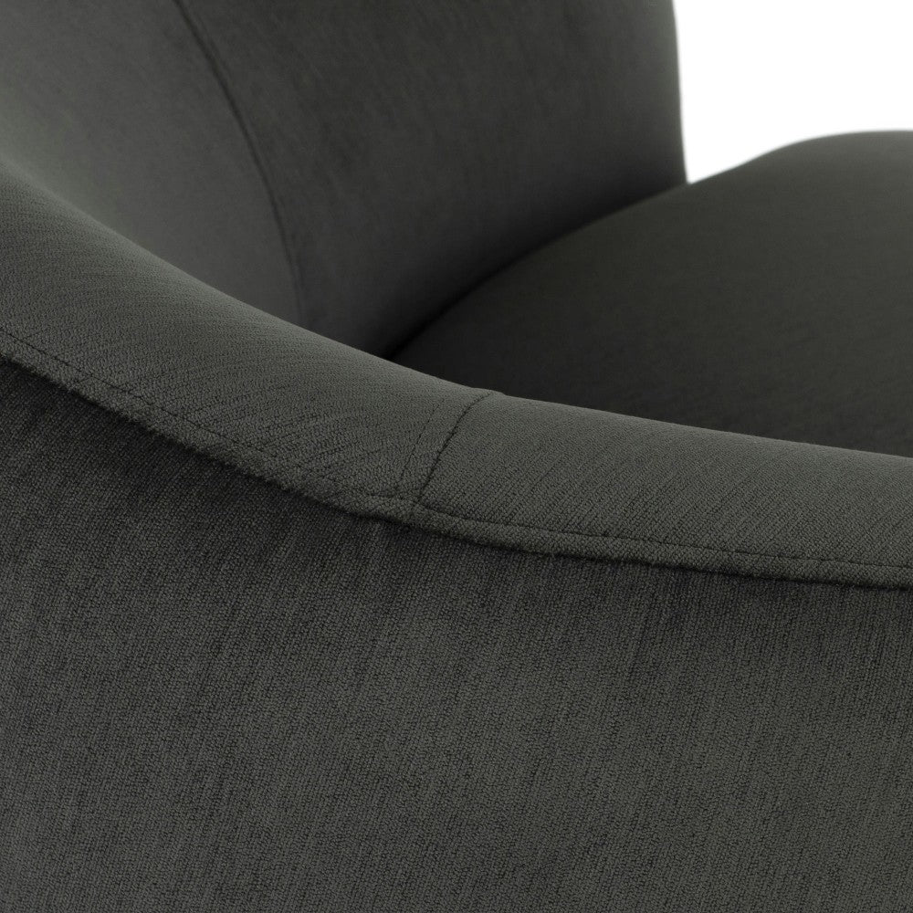 Orbit Pewter Fabric Occasional Chair