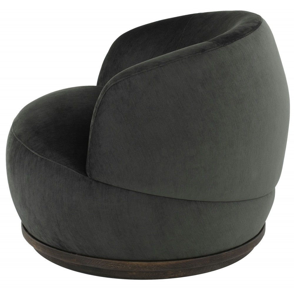 Orbit Pewter Fabric Occasional Chair