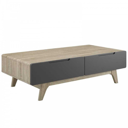 Origin 47" Coffee Table, Natural Gray