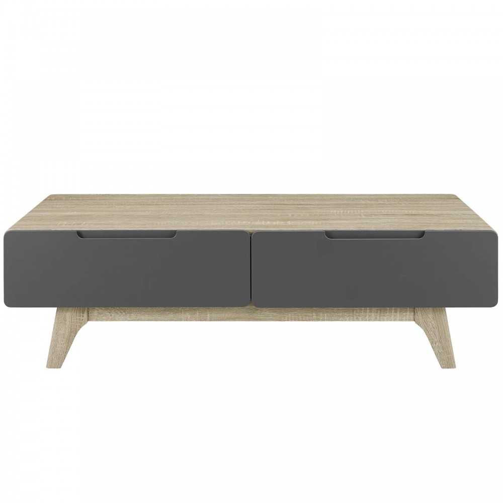 Origin 47" Coffee Table, Natural Gray