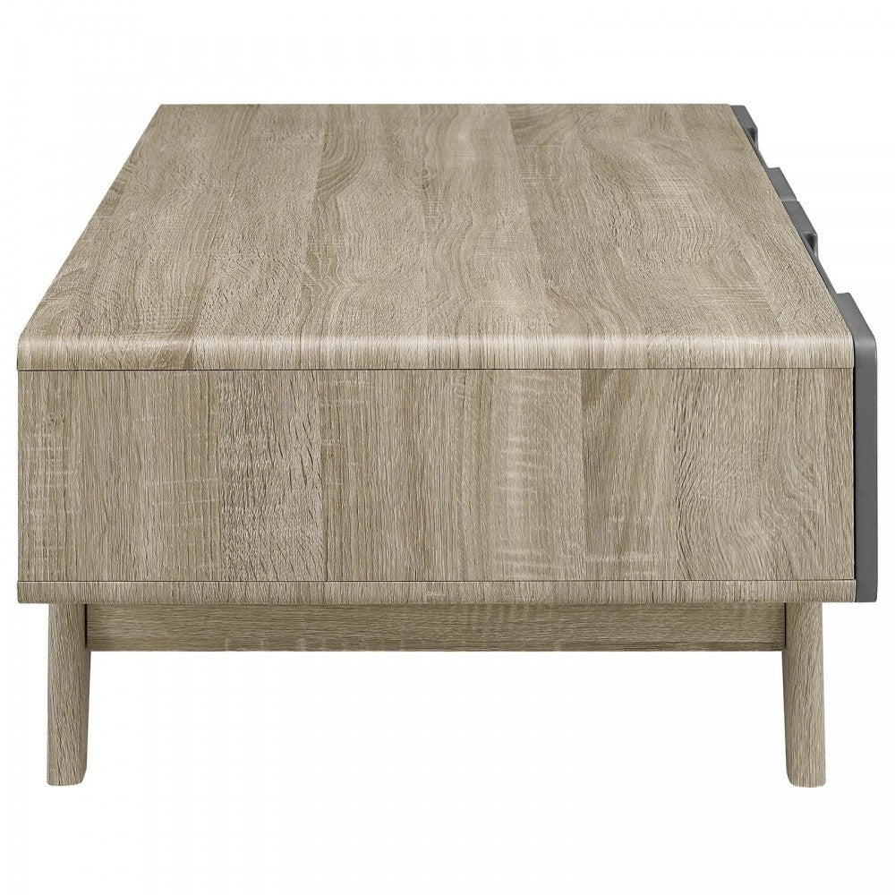 Origin 47" Coffee Table, Natural Gray