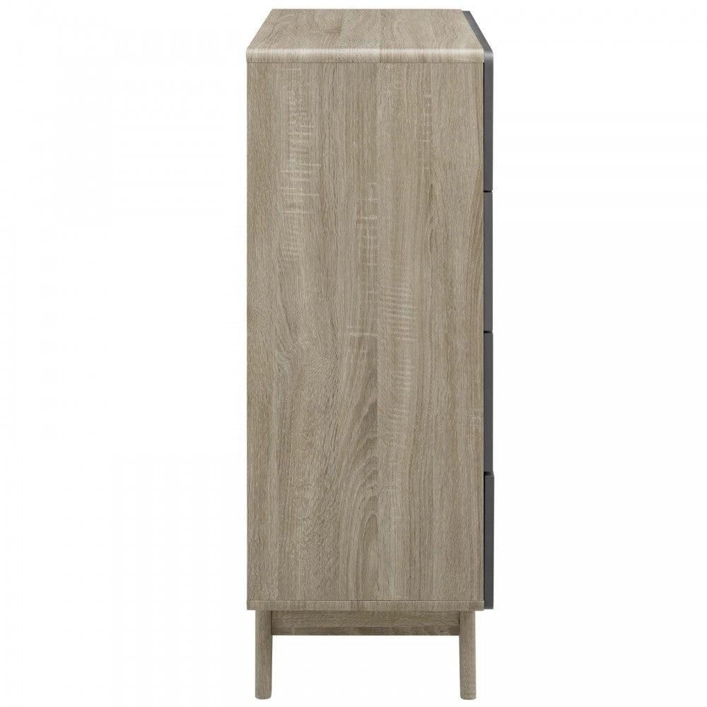 Origin Four-Drawer Chest or Stand, Natural Gray