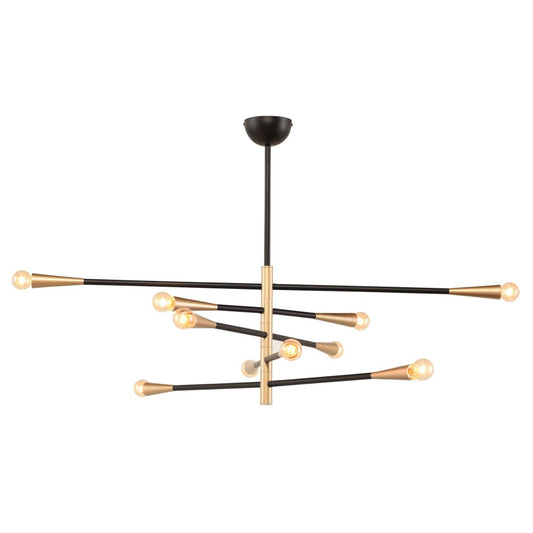 Orion 5 Black Metal Pendant Lighting