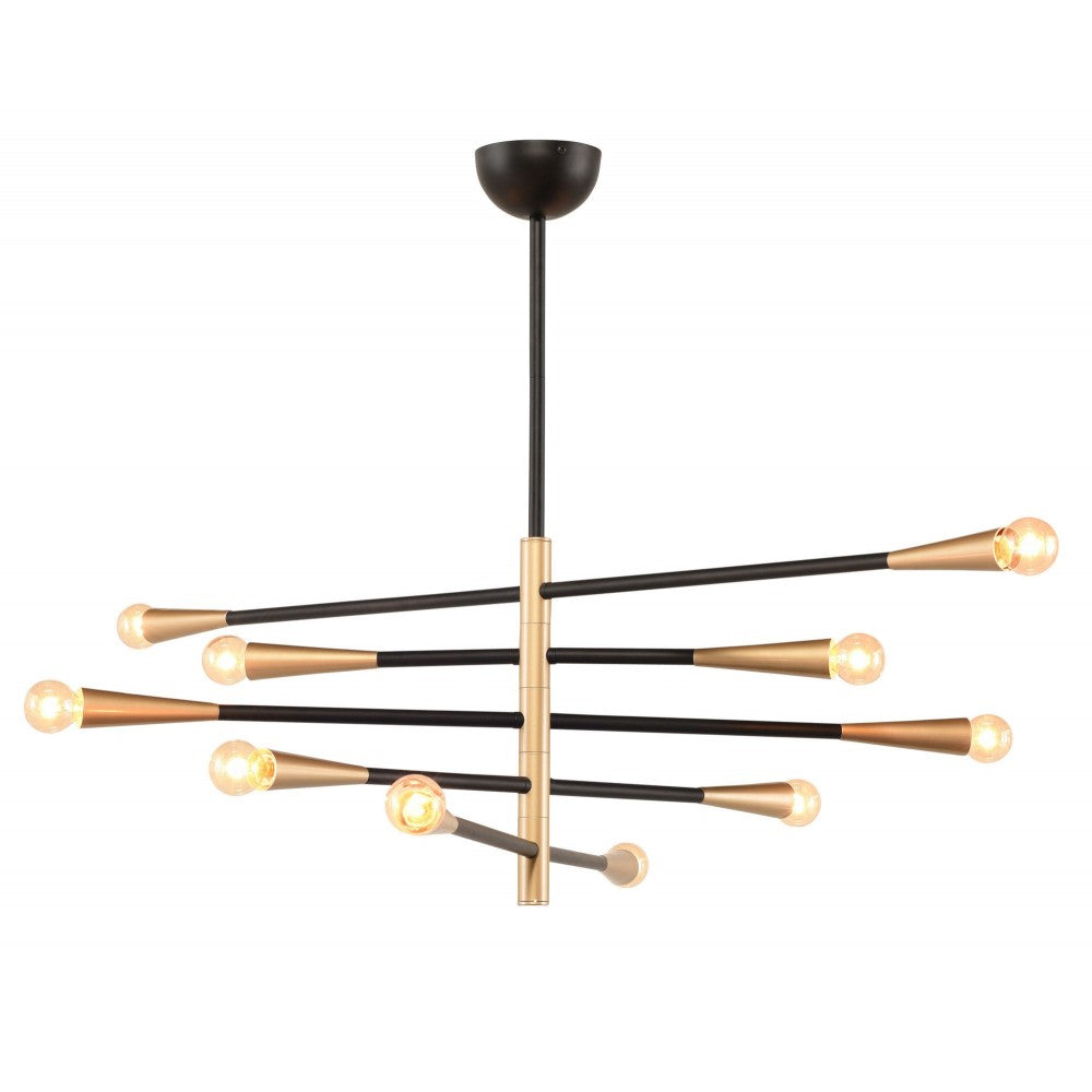 Orion 5 Black Metal Pendant Lighting