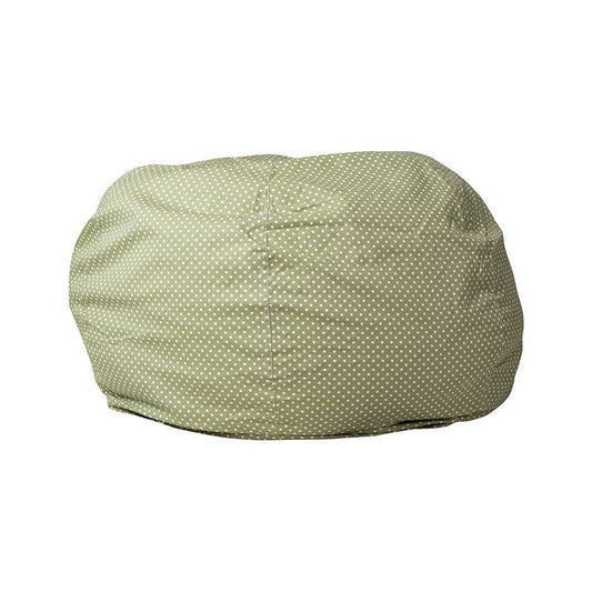 Oversized Green Dot Bean Bag Chair for Kids and Adults
